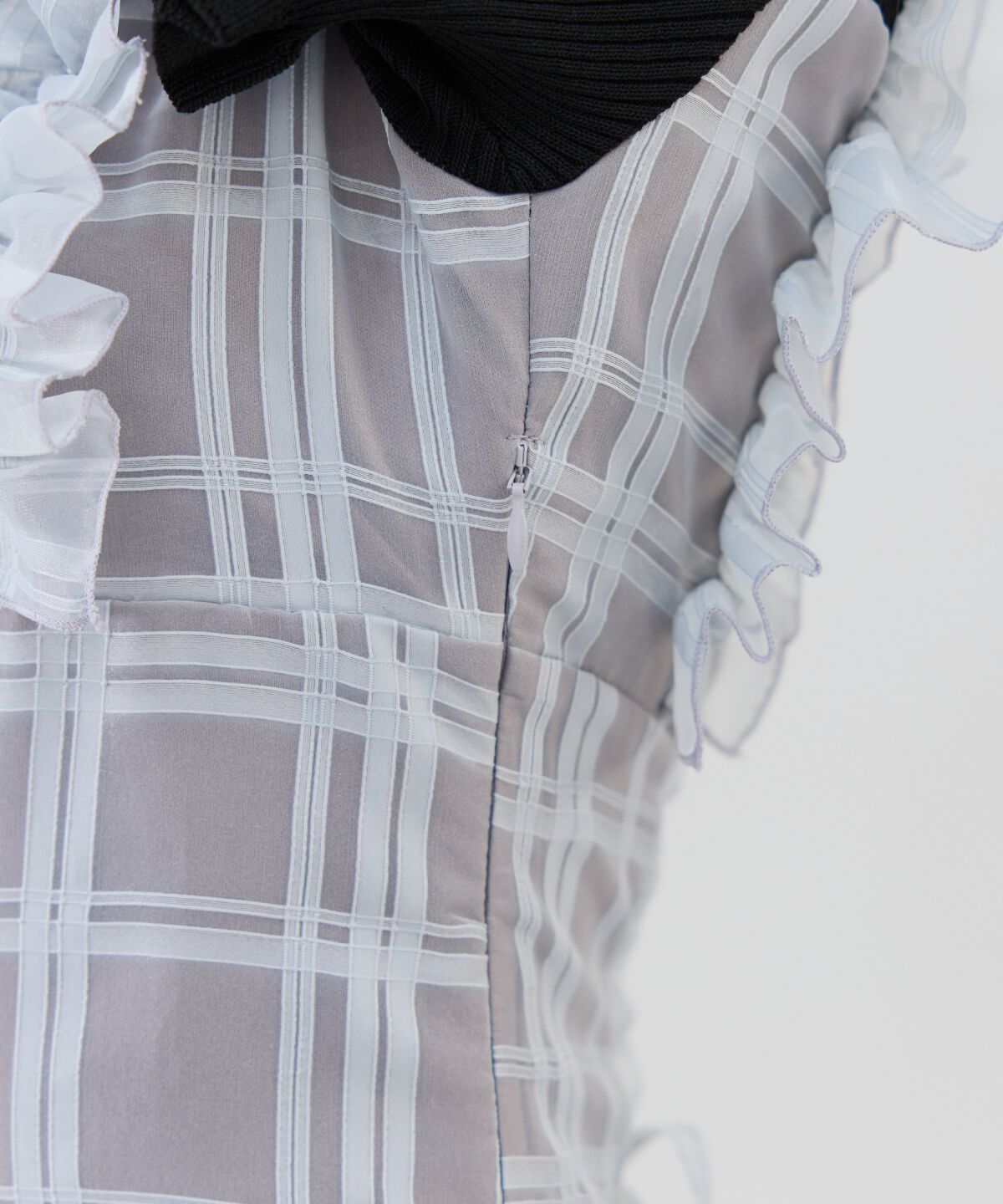 REDYAZEL「ショルダーフリルドッキングワンピース」|ワンピース|