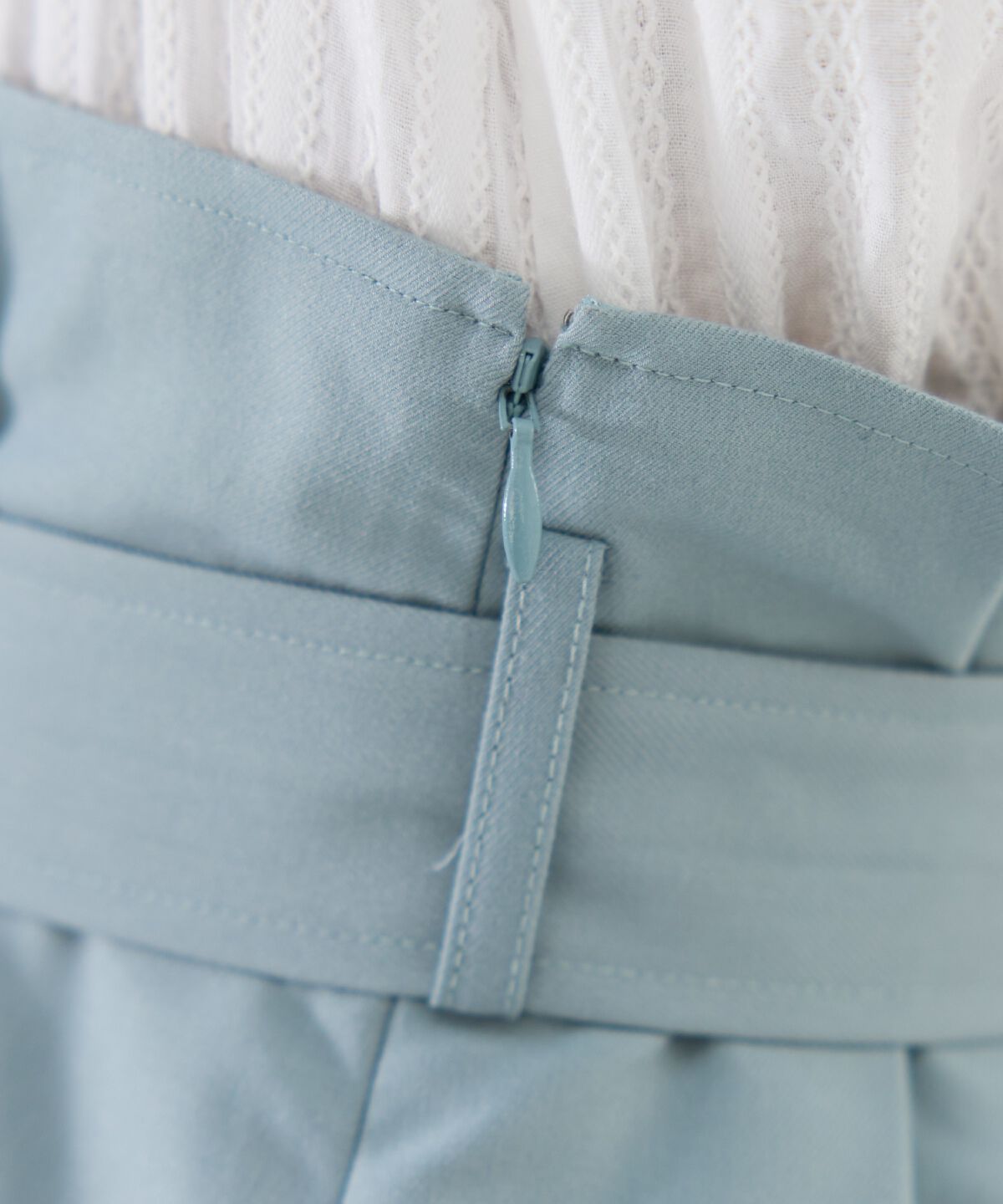 REDYAZEL「プリーツアシメミニスカート」|フレア|