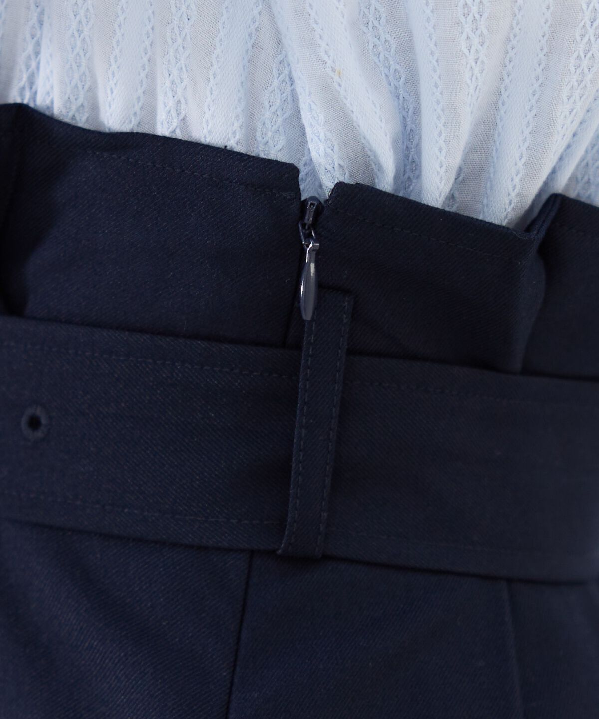 REDYAZEL「プリーツアシメミニスカート」|フレア|