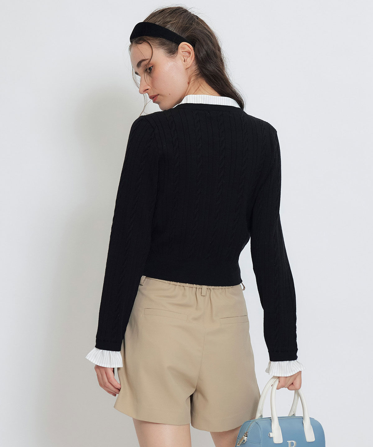 REDYAZEL「ベーシックタックショートパンツ」|キュロット|