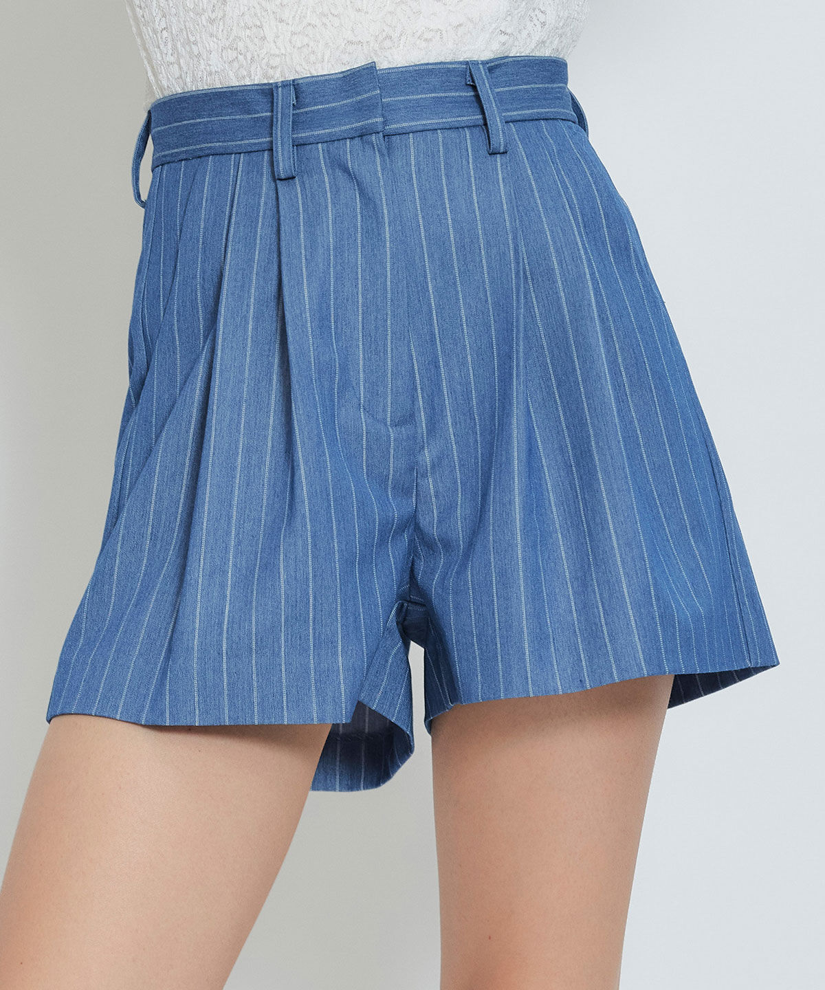 REDYAZEL「ベーシックタックショートパンツ」|キュロット|