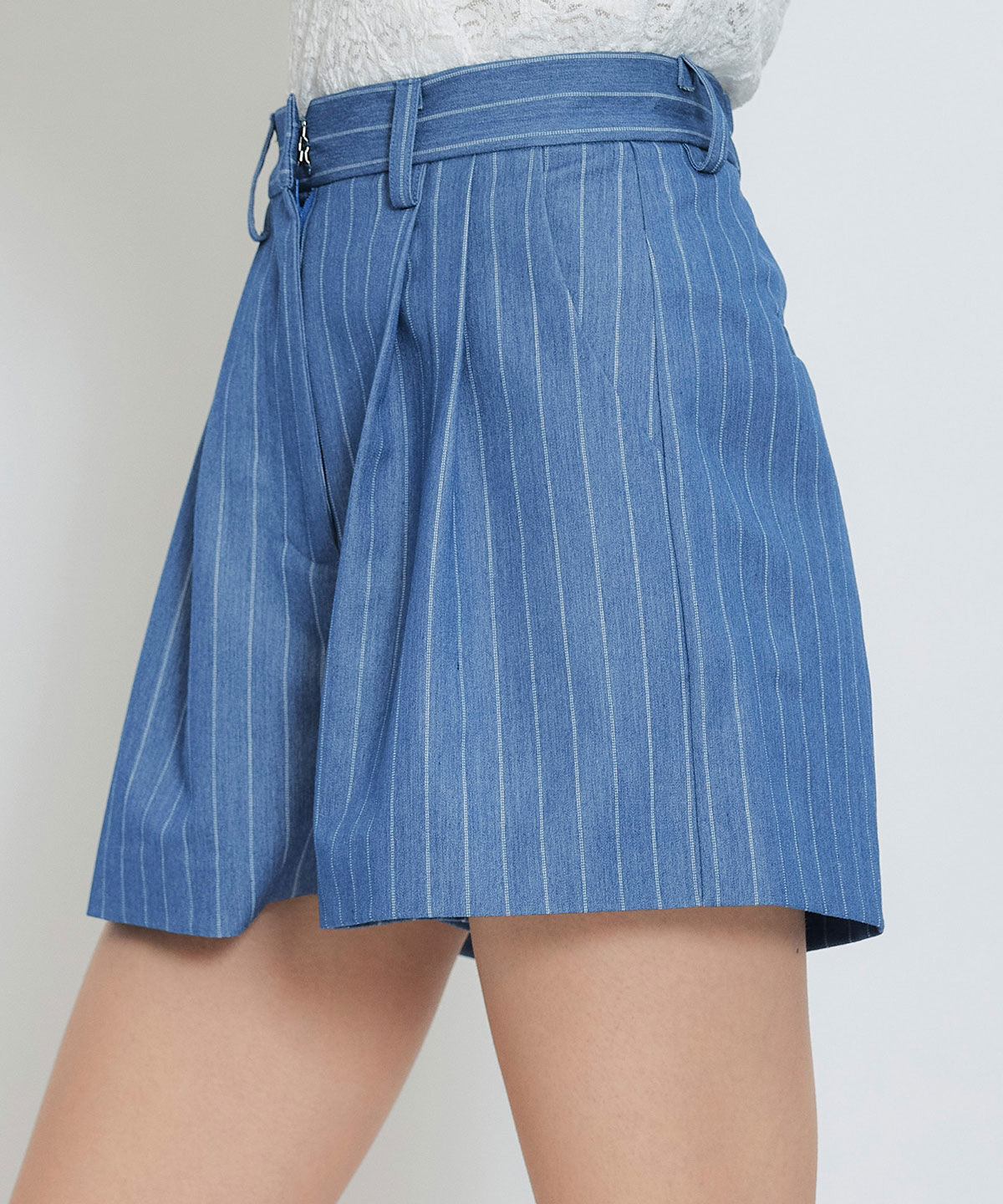 REDYAZEL「ベーシックタックショートパンツ」|キュロット|