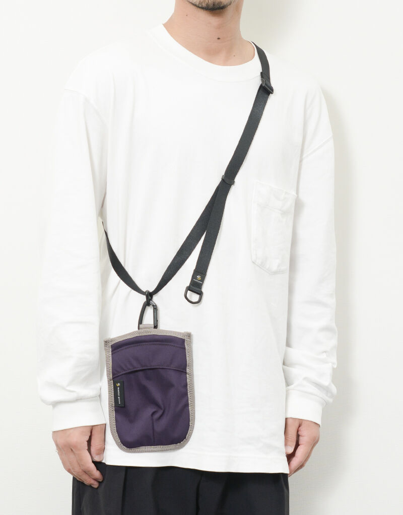 master-piece「face ショルダーポーチ」|ショルダー・メッセンジャー|パープル
