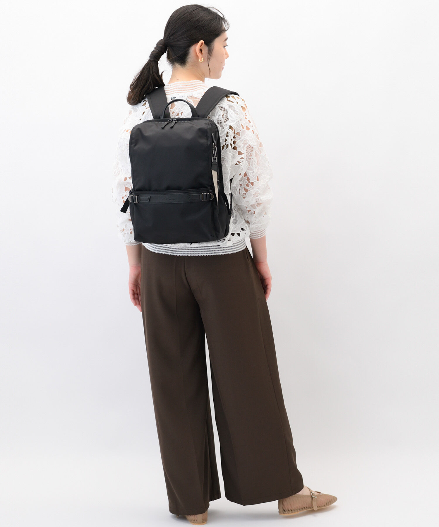 W&.Day/Night「W&.Day/Night リッカ2 スクエアリュック A4サイズ 14.0インチPC収納 19152」|リュック|