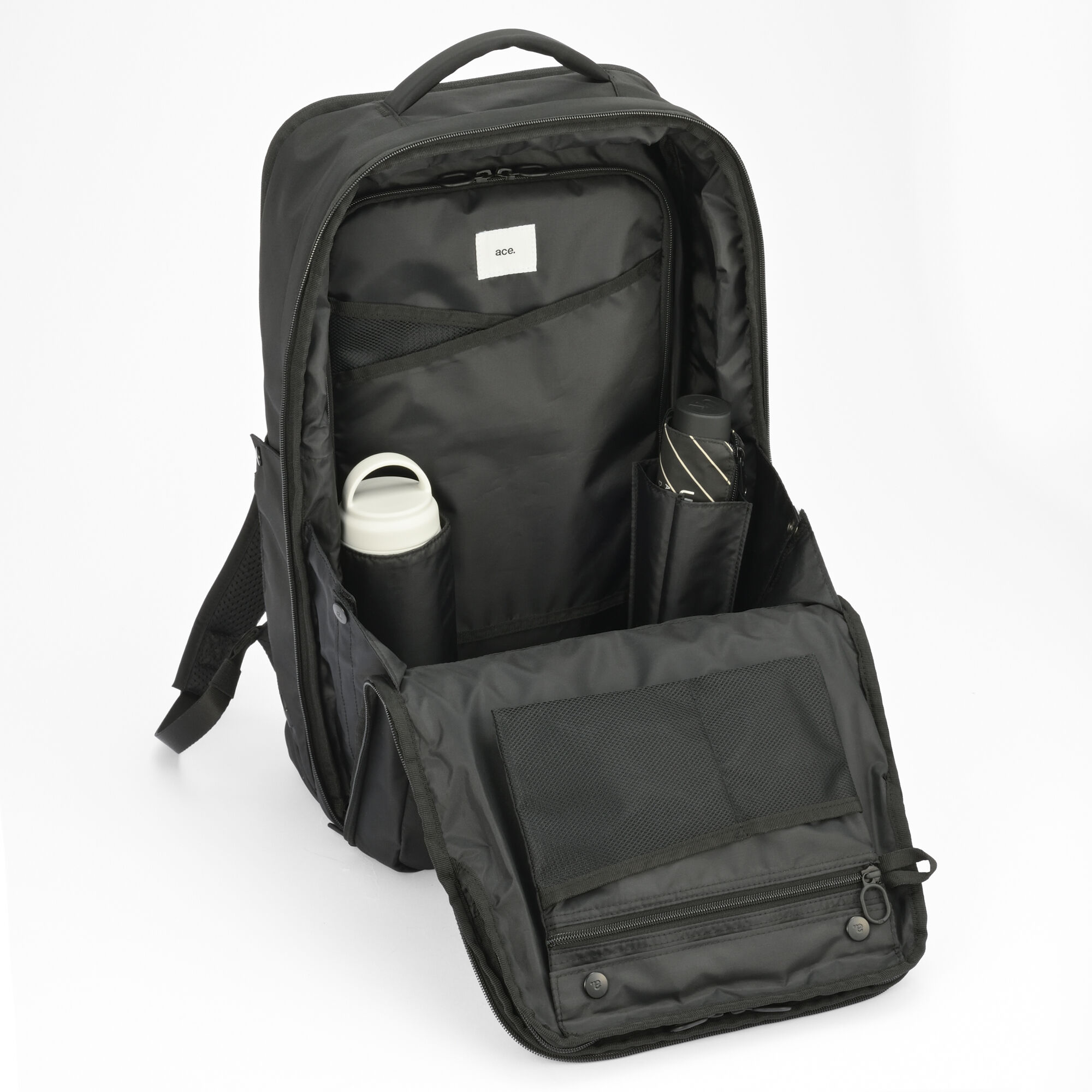 ace.「ace./エース ネフィル ビジネスリュック B4サイズ 15.6インチPC収納  2気室 エキスパンド 20092」|リュック|