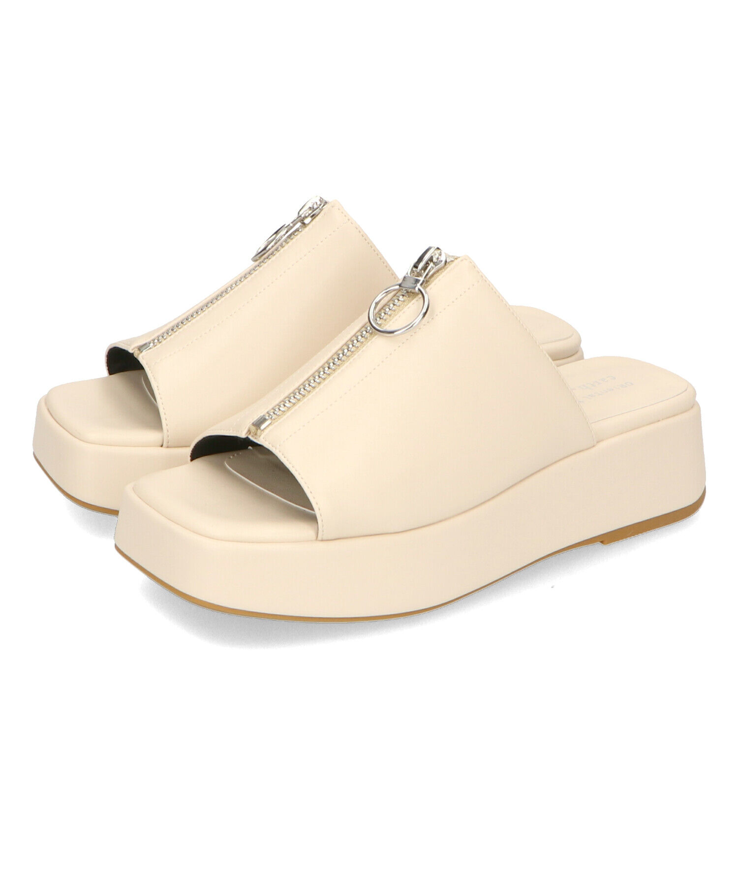 ORiental TRaffic「【WEB限定】フロントジップサンダル/31284 サンダル 人気 トレンド 履きやすい 厚底」|サンダル|