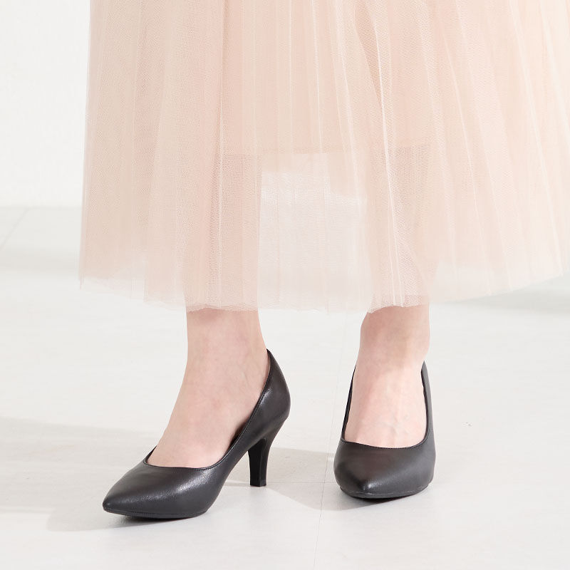 ORiental TRaffic「●2026春夏新作●【跳べるパンプス】7ｃｍヒールポインテッドトゥ/R-3221」|パンプス|