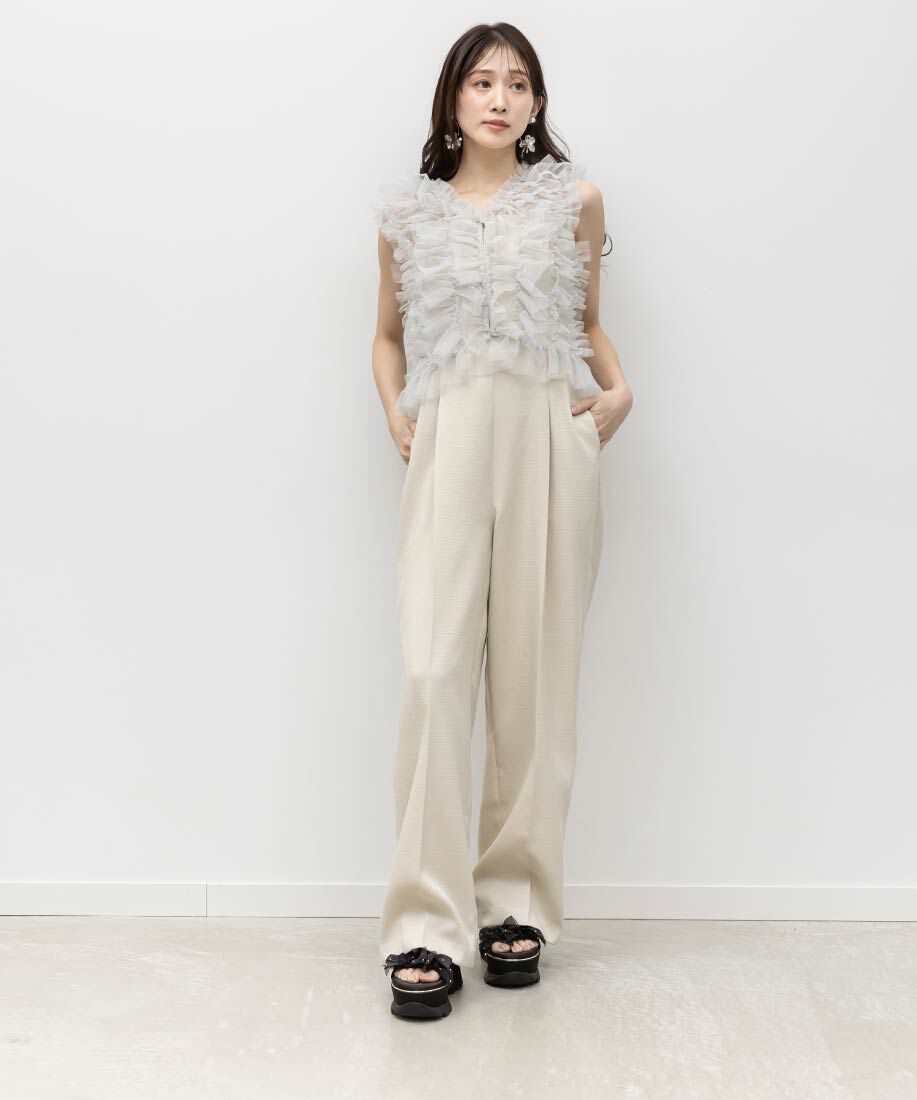  「シアーミニリボンウェッジスポーツサンダル」|サンダル|