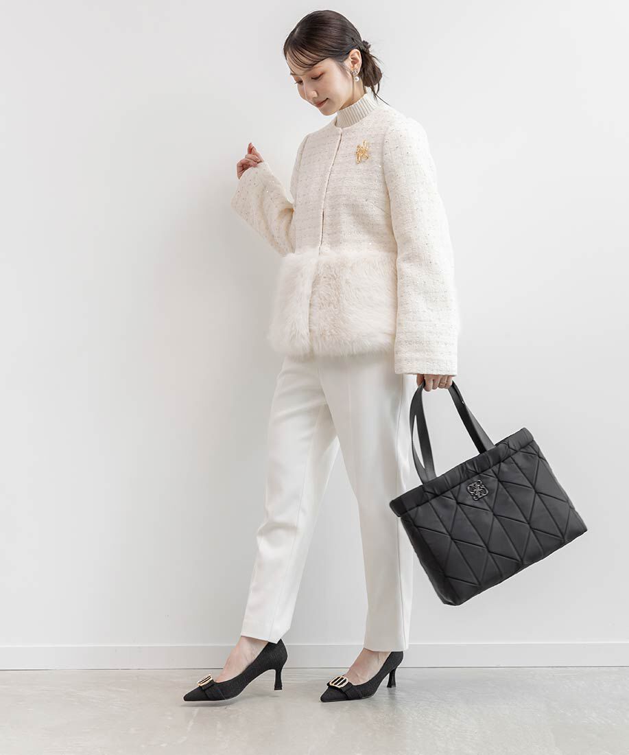  「【A4対応】2WAY パデッドトートバッグ」|トートバッグ|