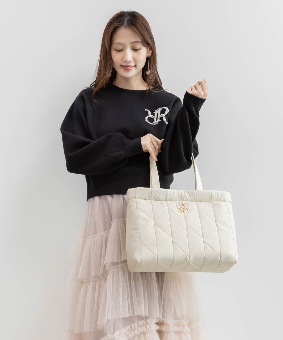  「【A4対応】2WAY パデッドトートバッグ」|トートバッグ|