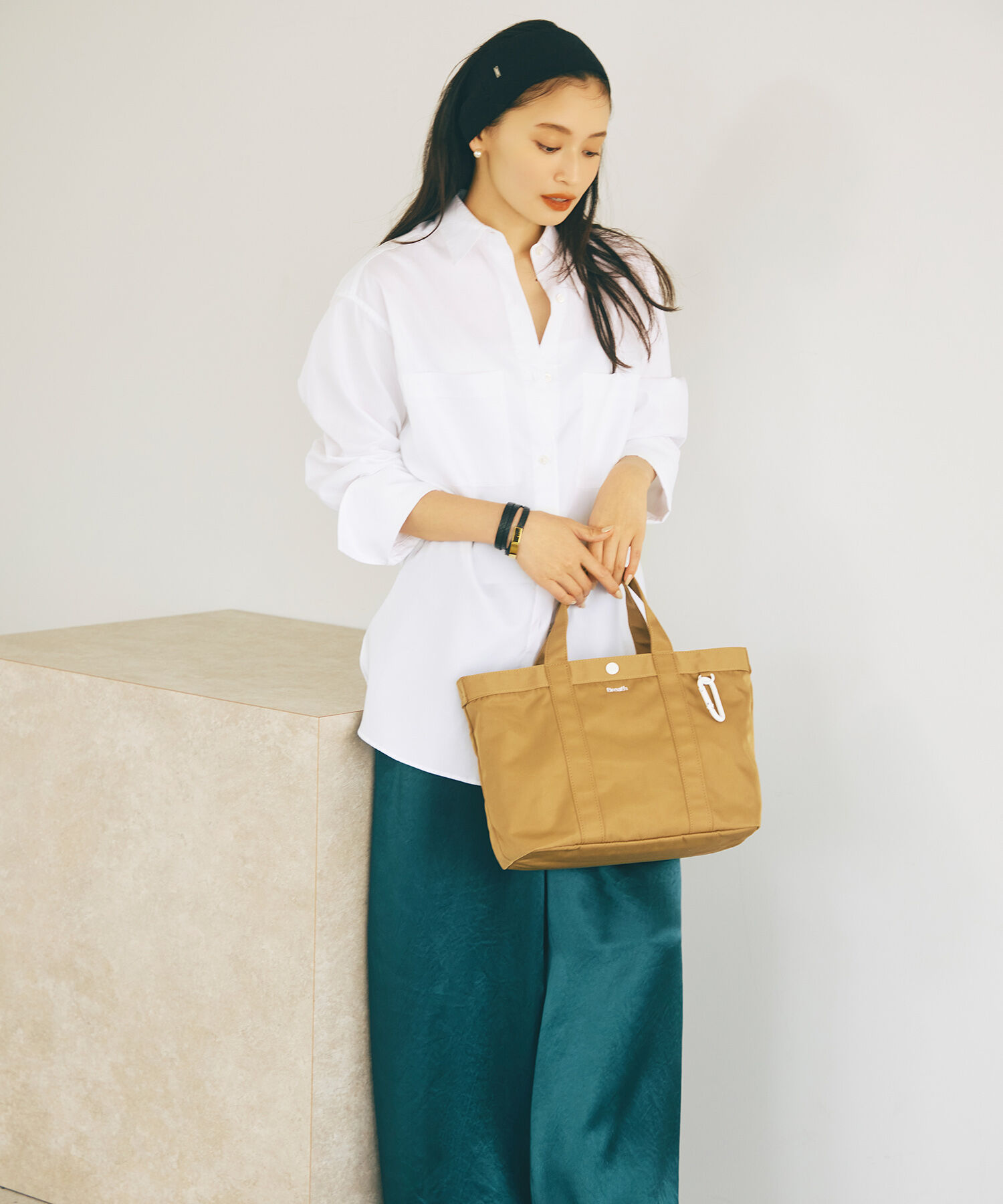 TOPKAPI BREATH「【Breath TOPKAPI】CHILLGO 保冷バッグ付き ショルダー付き ナイロン トートバッグ M / 撥水」|トートバッグ|