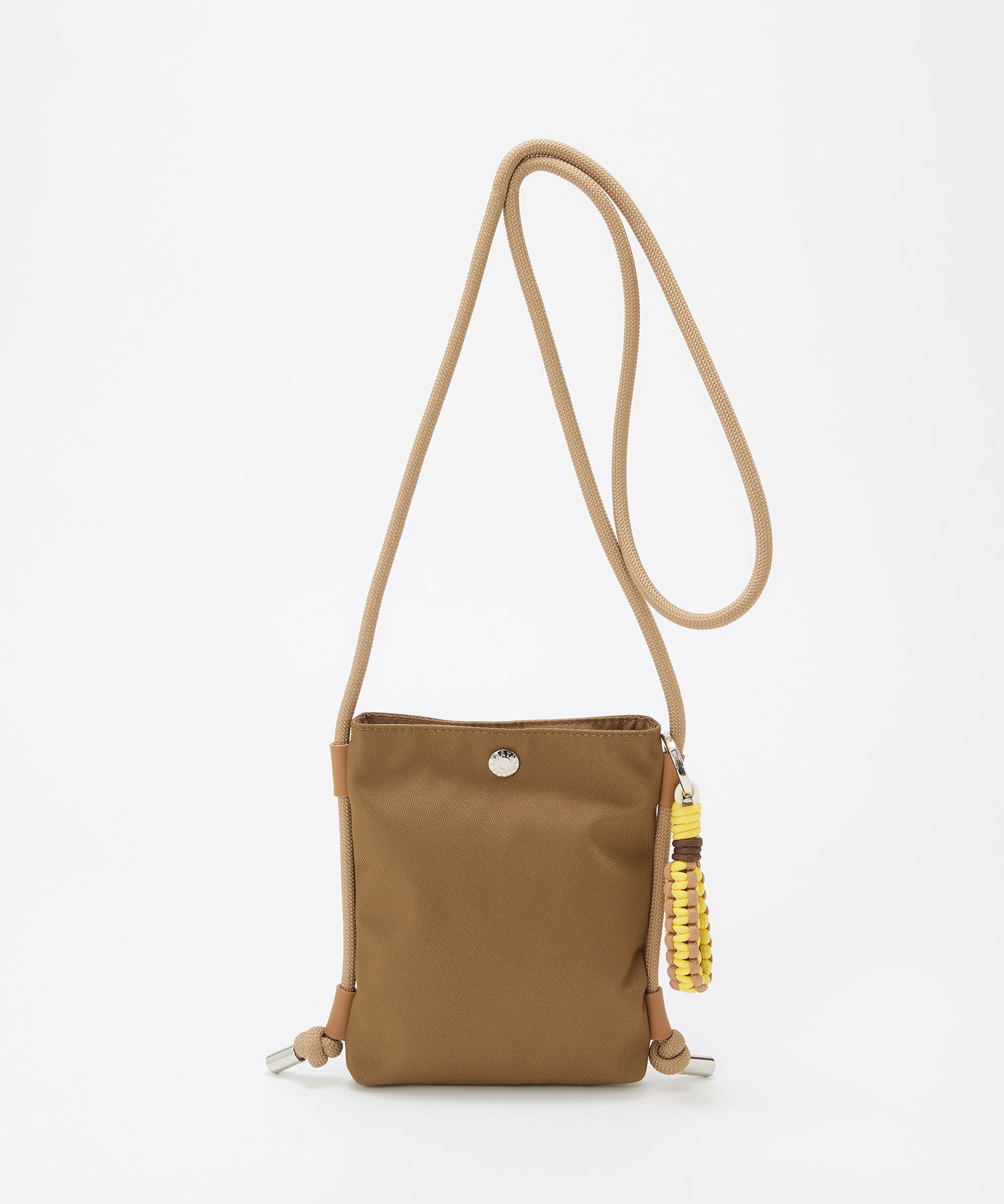 TOPKAPI BREATH「【Breath TOPKAPI】コードチャーム付き ミニショルダーバッグ / サコッシュ」|ショルダー・メッセンジャー|