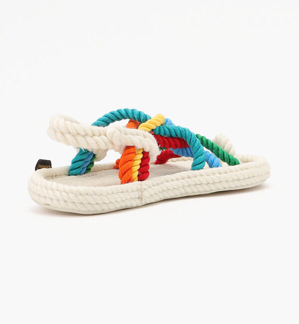 BOHONOMAD「【BOHONOMAD】ケープポイント/ホワイト マルチカラー/サンダル メンズ レディース」|サンダル|