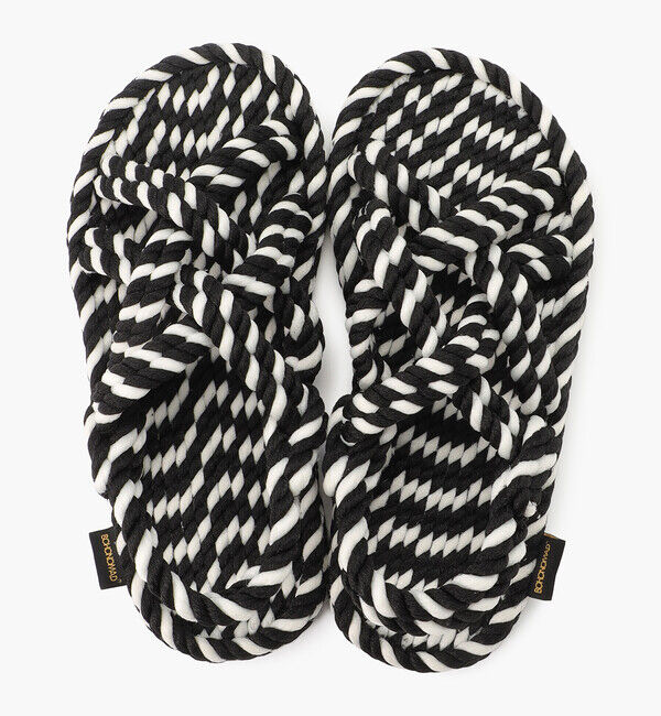 BOHONOMAD「【BOHONOMAD】ボドルム/ブラック ホワイト/サンダル メンズ レディース/ボホノマド」|サンダル|