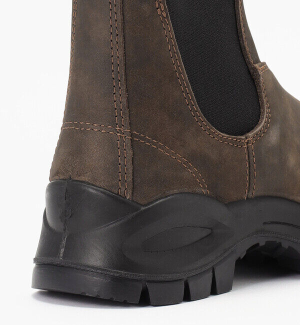 Blundstone「【ブランドストーン】ラグブーツ/ラスティックブラウン ヌバックレザー/ブーツ メンズ レディース」|ショートブーツ|