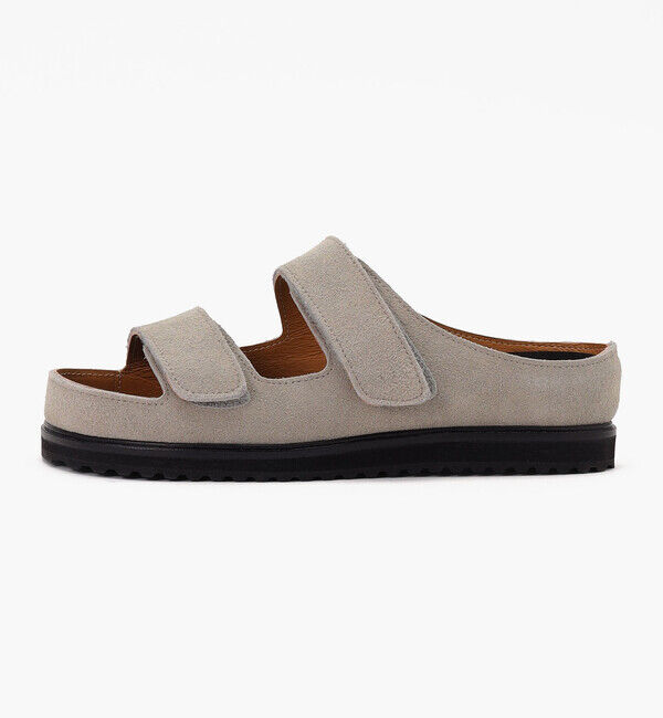 BENEXY「【ベネクシー】120W リラックス/トープ ベロアレザー/サンダル メンズ レディース」|サンダル|