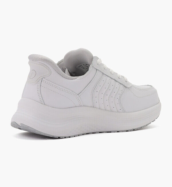 Orthofeet「【オーソフィート】ローム ミディアム/ホワイト ナチュラルレザー/シューズ レディース」|スニーカー|