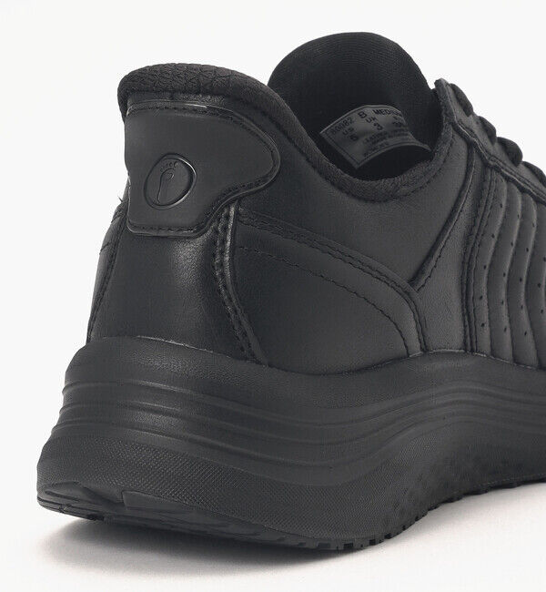 Orthofeet「【オーソフィート】ローム ミディアム/ブラック ナチュラルレザー/シューズ レディース」|スニーカー|