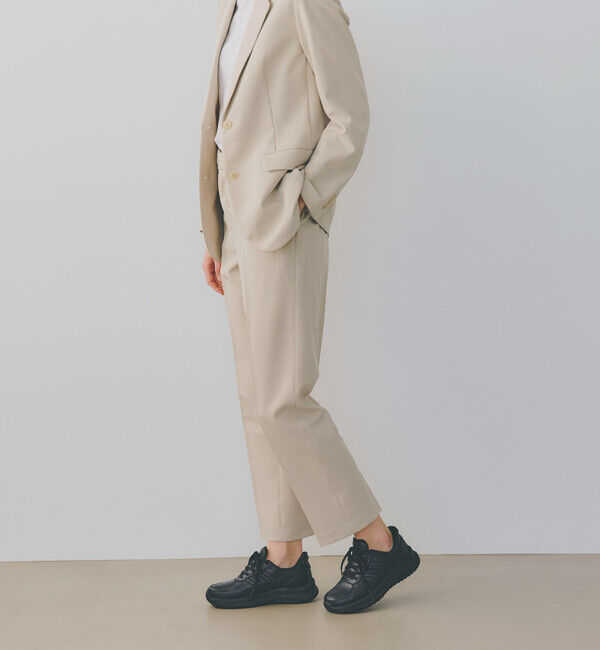 Orthofeet「【オーソフィート】ローム ミディアム/ブラック ナチュラルレザー/シューズ レディース」|スニーカー|