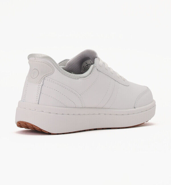 Orthofeet「【オーソフィート】ワンダー ミディアム/ホワイト ナチュラルレザー/シューズ レディース」|スニーカー|