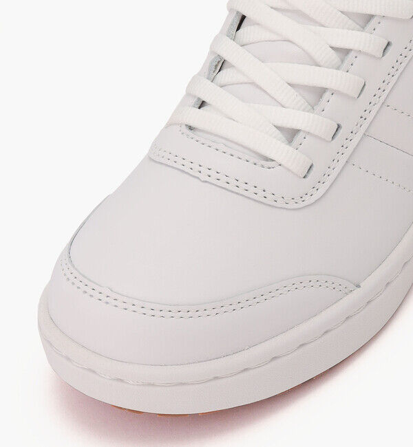 Orthofeet「【オーソフィート】ワンダー ミディアム/ホワイト ナチュラルレザー/シューズ レディース」|スニーカー|