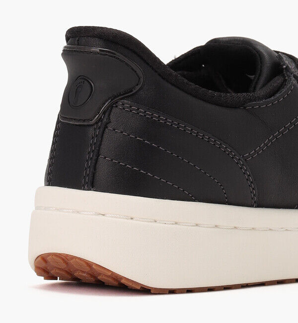 Orthofeet「【オーソフィート】ワンダー ミディアム/ブラック ナチュラルレザー/シューズ レディース」|スニーカー|