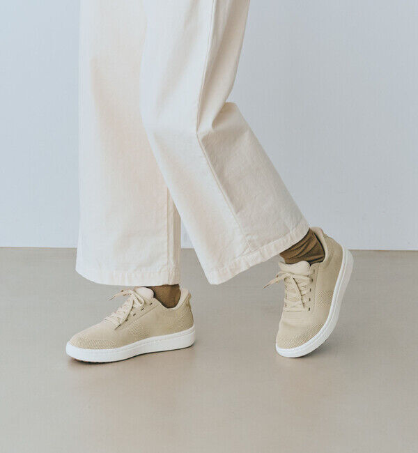 Orthofeet「【オーソフィート】ワンダー ミディアム/ベージュ ニット テキスタイル/シューズ レディース」|スニーカー|