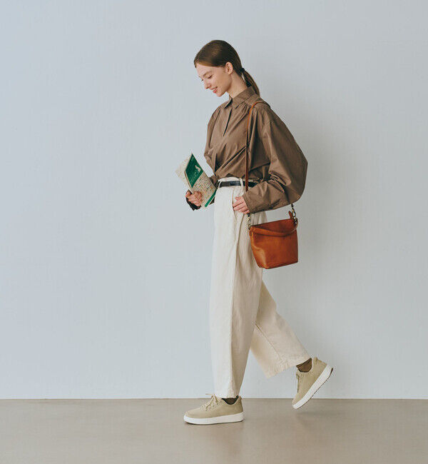 Orthofeet「【オーソフィート】ワンダー ミディアム/ベージュ ニット テキスタイル/シューズ レディース」|スニーカー|