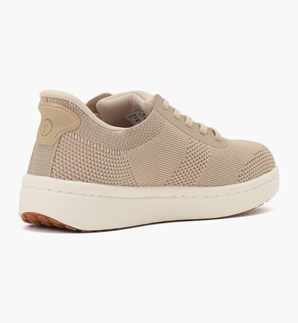 Orthofeet「【オーソフィート】ワンダー ミディアム/ベージュ ニット テキスタイル/シューズ レディース」|スニーカー|