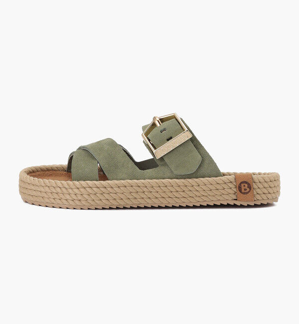 BOHONOMAD「【BOHONOMAD】セビリア/ローレル ベロアレザー/サンダル メンズ レディース/ボホノマド」|サンダル|