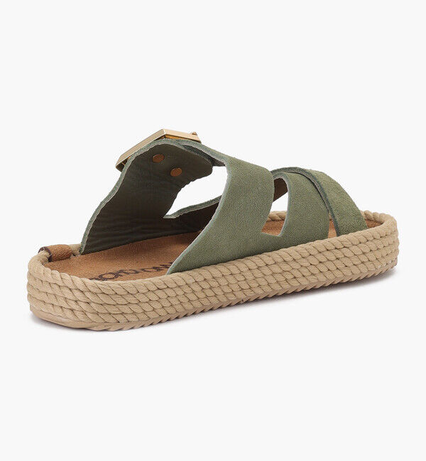 BOHONOMAD「【BOHONOMAD】セビリア/ローレル ベロアレザー/サンダル メンズ レディース/ボホノマド」|サンダル|