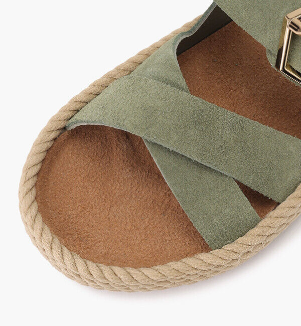 BOHONOMAD「【BOHONOMAD】セビリア/ローレル ベロアレザー/サンダル メンズ レディース/ボホノマド」|サンダル|