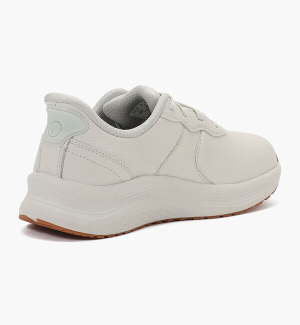 Orthofeet「【オーソフィート】ストライド ミディアム/エクリュ ナチュラルレザー/シューズ レディース」|スニーカー|