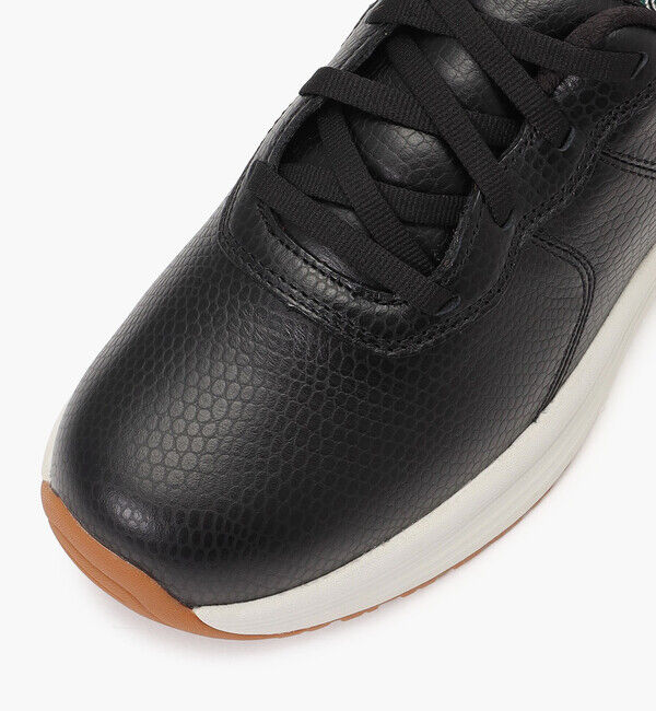 Orthofeet「【オーソフィート】ストライド ミディアム/ブラック ナチュラルレザー/シューズ レディース」|スニーカー|