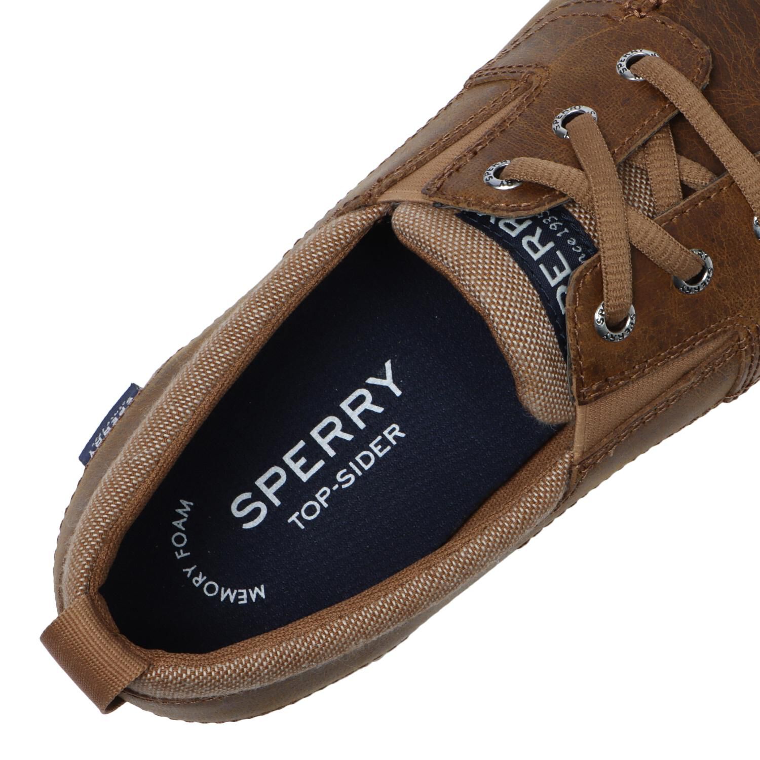 SPERRY「【SPERRY TOPSIDER】BOWRIDER PLUSHSTEP 3-EYE LEATH」|スニーカー|