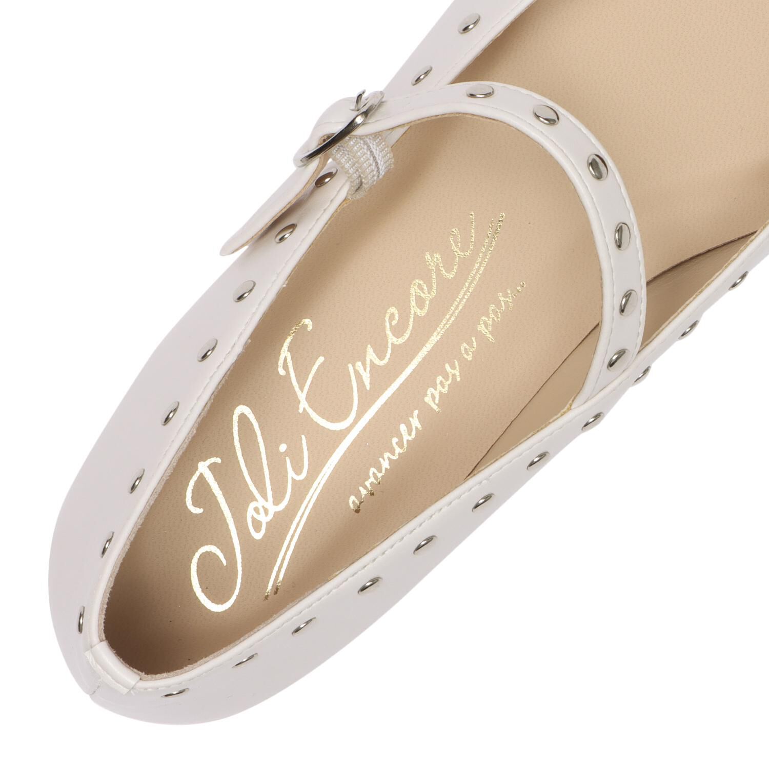 JOLI ENCORE「【JOLI ENCORE(FR)】STUDDED PUMPS」|パンプス|