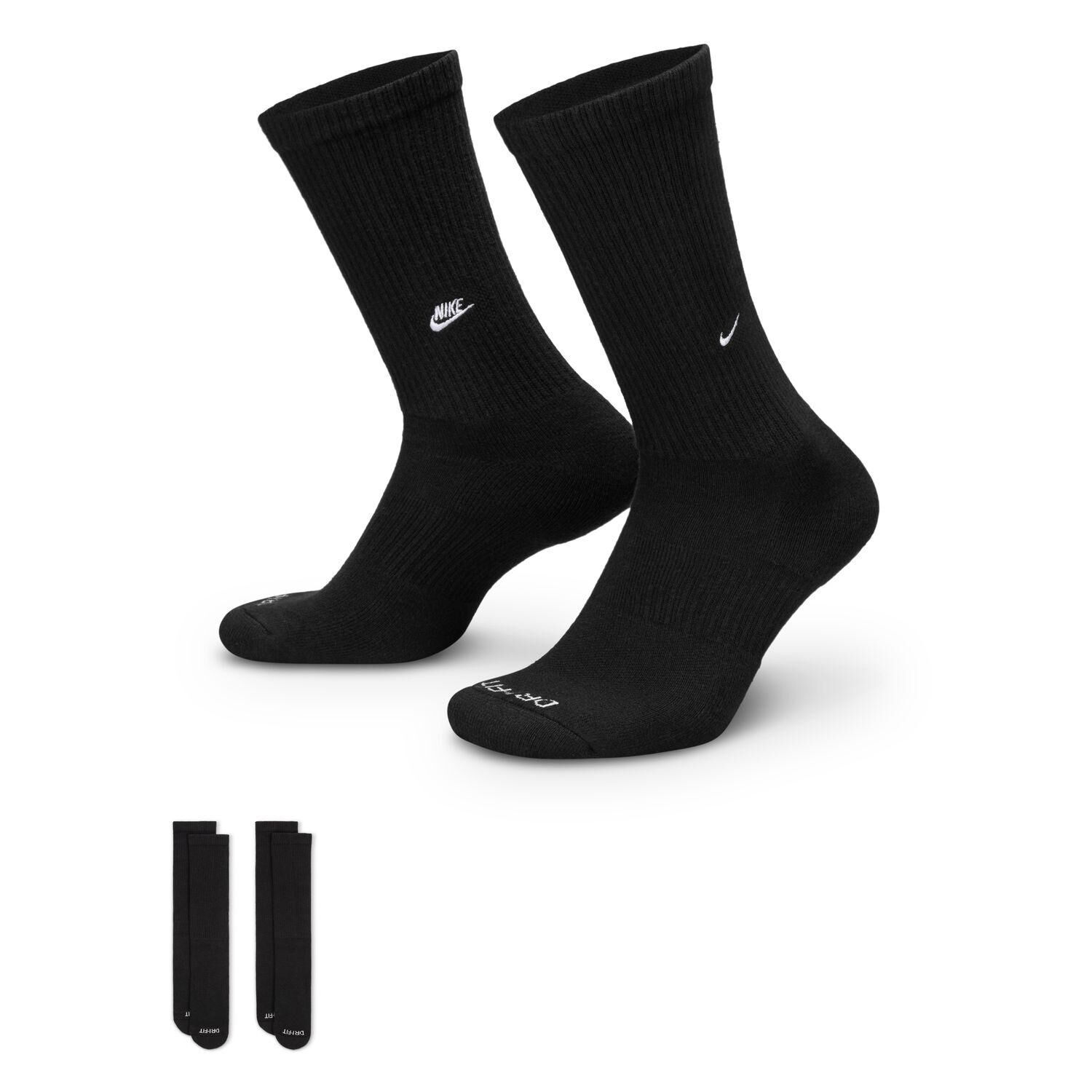 NIKE「【NIKE ｳｪｱ】U 2P EMBRDY SOCKS」|ソックス|ブラック