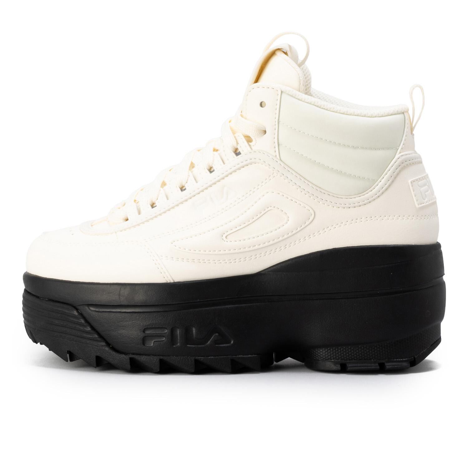 FILA「【FILA】DISRUPTOR II WEDGE MID」|スニーカー|ホワイト