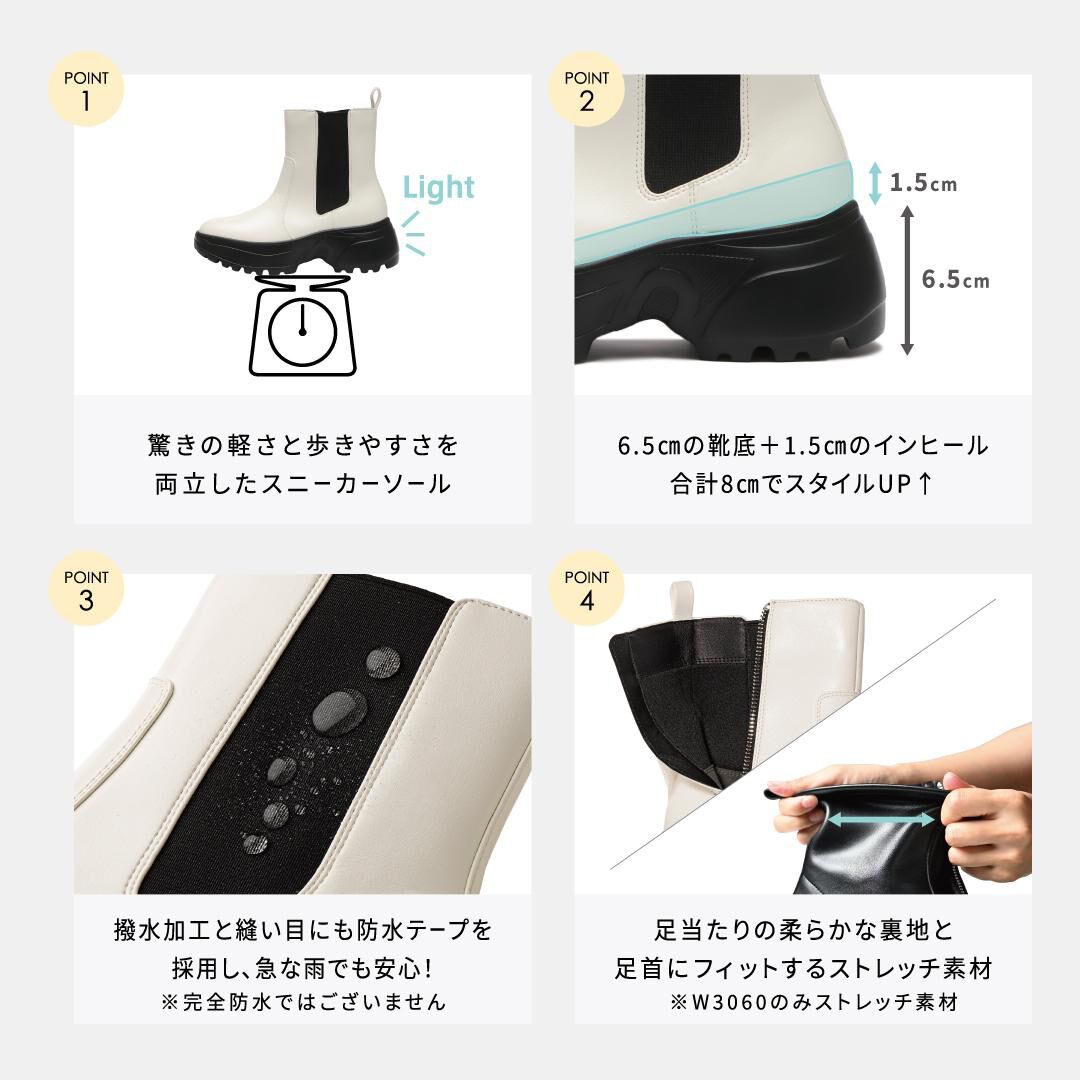 ABC SELECT「【ABC SELECT】VL SIDE GORE 6.5」|スニーカー|