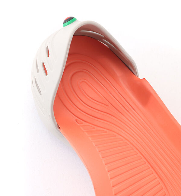  「JUNGLE  【　BODY&times;INSOLE　L.Grey&times;Orange】」|サンダル|