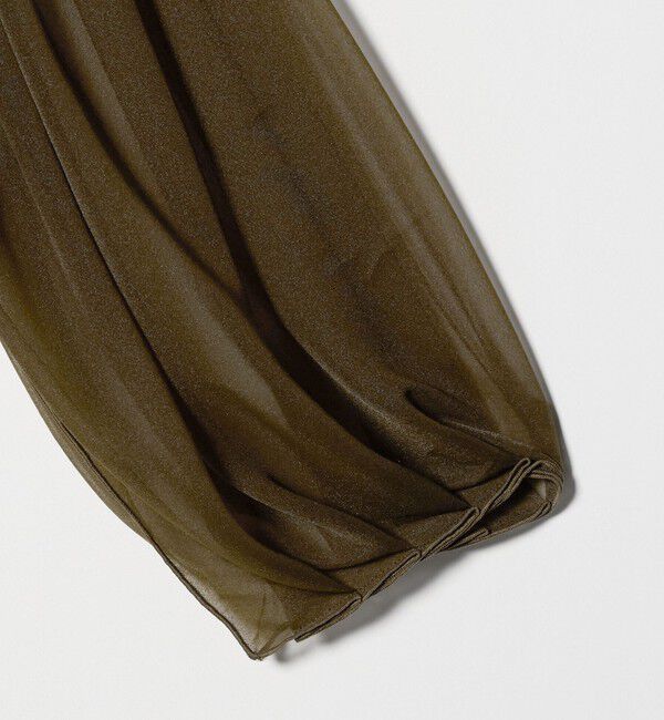 ASTRAET「＜ASTRAET＞ シアー  フリル クルーネックカットソー」|Tシャツ・カットソー|