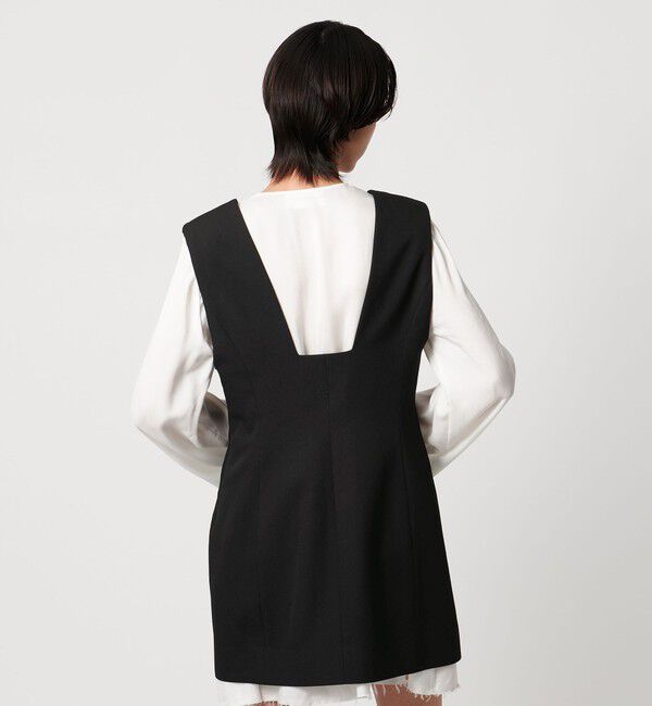 AEWEN MATOPH「＜AEWEN MATOPH＞スクエアネックミニワンピース」|ワンピース|