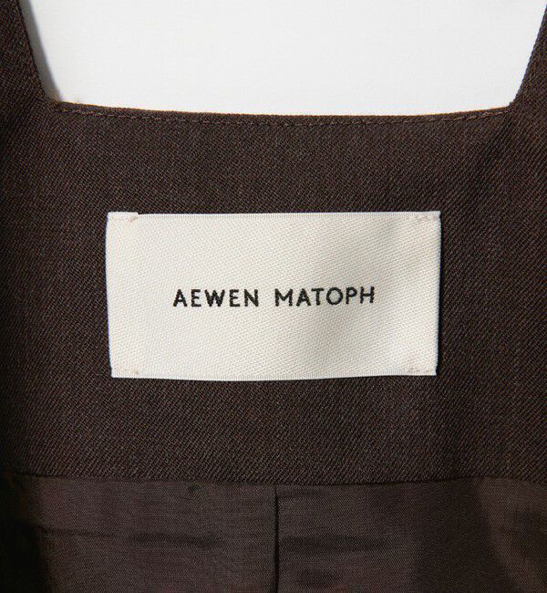 AEWEN MATOPH「＜AEWEN MATOPH＞スクエアネックミニワンピース」|ワンピース|