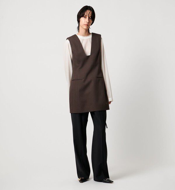 AEWEN MATOPH「＜AEWEN MATOPH＞スクエアネックミニワンピース」|ワンピース|