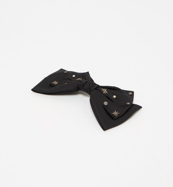 UNITED ARROWS「ビジュー&times;サテン リボンバレッタ」|その他|