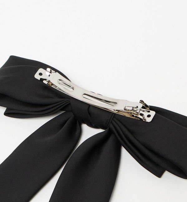 UNITED ARROWS「ビジュー&times;サテン ナローリボン バレッタ」|その他|