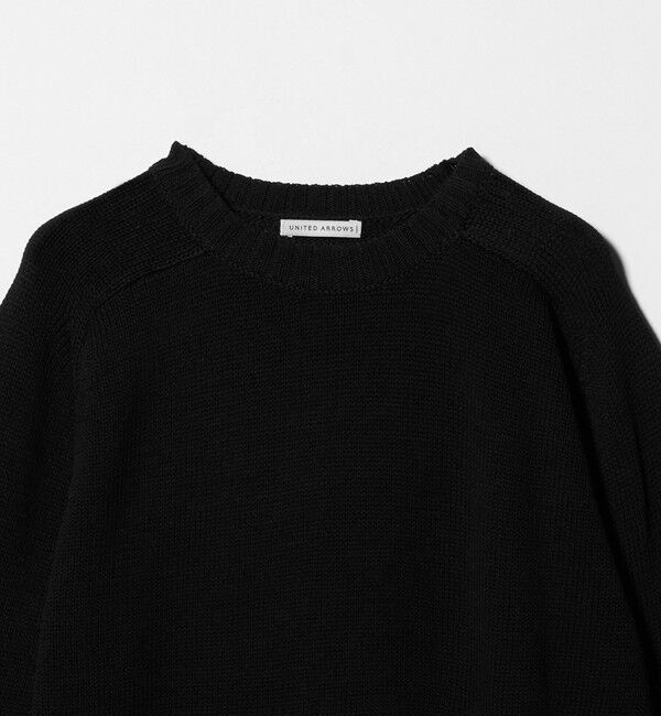UNITED ARROWS「テープヤーン 天竺編み  クルーネック サマーニット」|ニット・セーター|