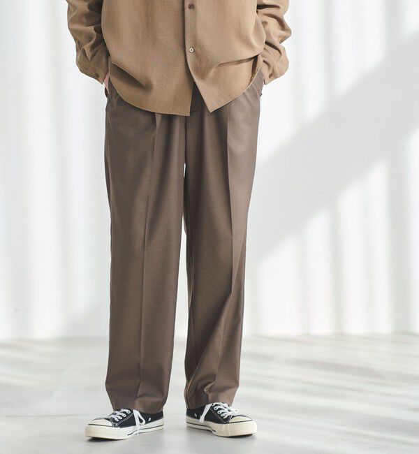 UNITED ARROWS green label relaxing「CARREMAN オルマイ ワイド パンツ W3 -ストレッチ-」|その他|MOCA