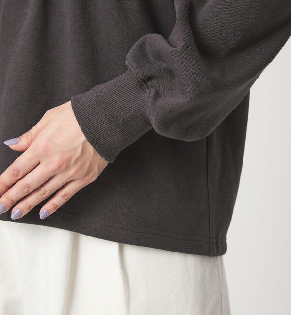 UNITED ARROWS green label relaxing「【WEB限定】＜at ease＞シャーリング スウェット プルオーバー」|スウェット・ジャージ|