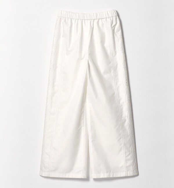 EMMEL REFINES「＜EMMEL REFINES＞EM カットワーク シシュウ パンツ」|チノ|